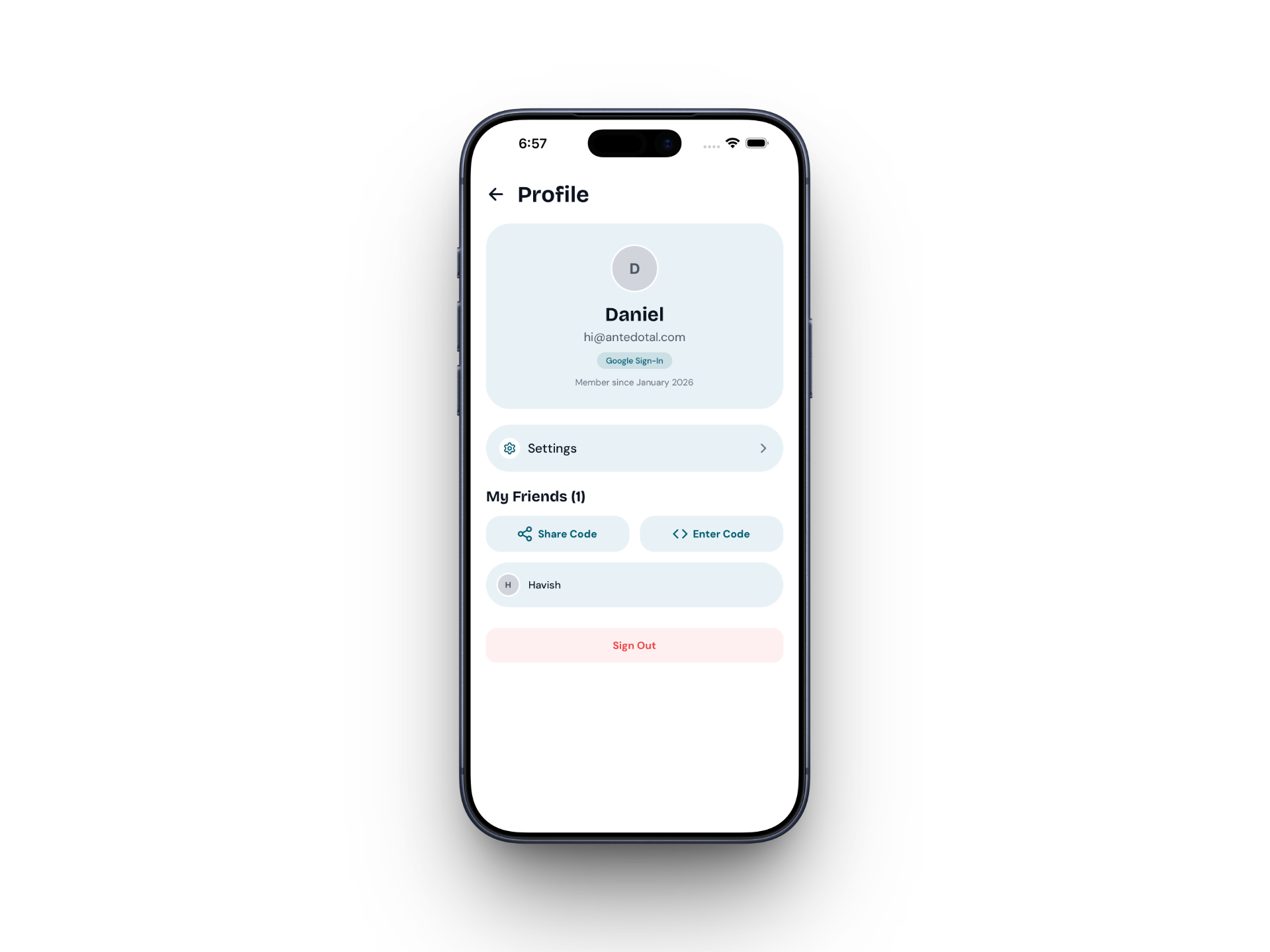 Add your friends as verifiers